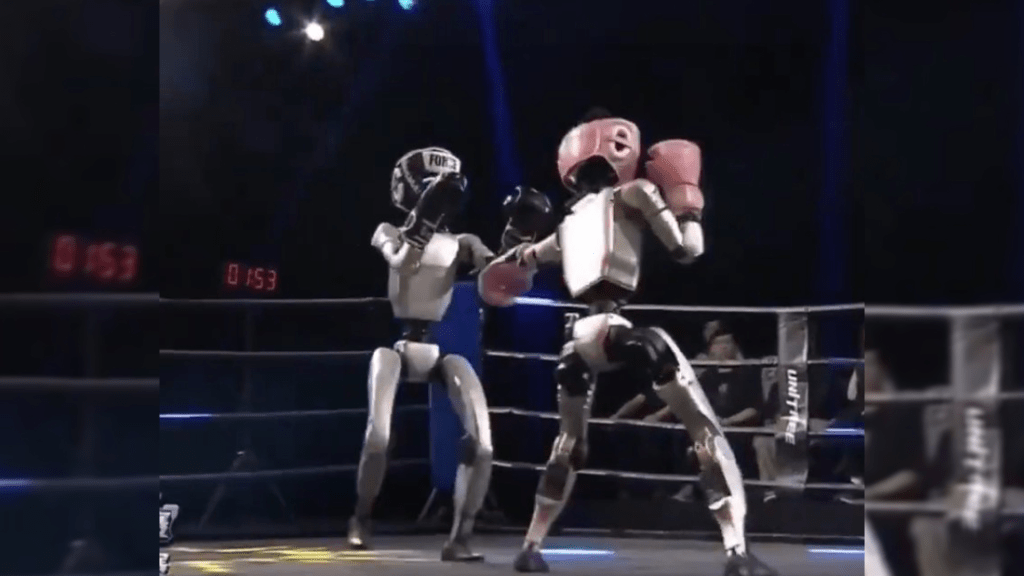 China estrena el primer campeonato de boxeo entre robots&nbsp;humanoides