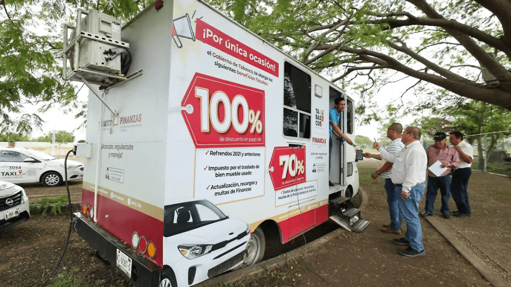 SEMOVI inicia operativo móvil para refrendo de concesiones en todo&nbsp;Tabasco