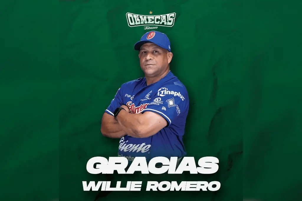 Willie Romero deja de ser manager de Olmecas tras racha&nbsp;negativa
