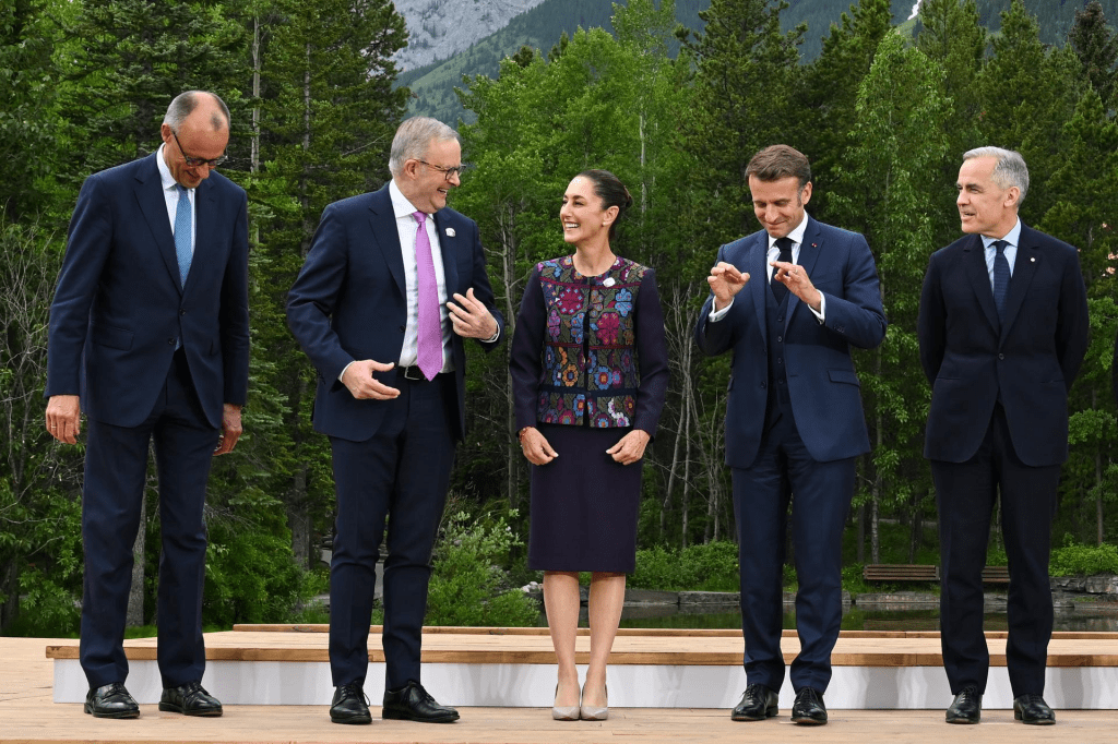 Sheinbaum avanza en acuerdos con Europa e India durante Cumbre del G7; habla por teléfono con&nbsp;Trump
