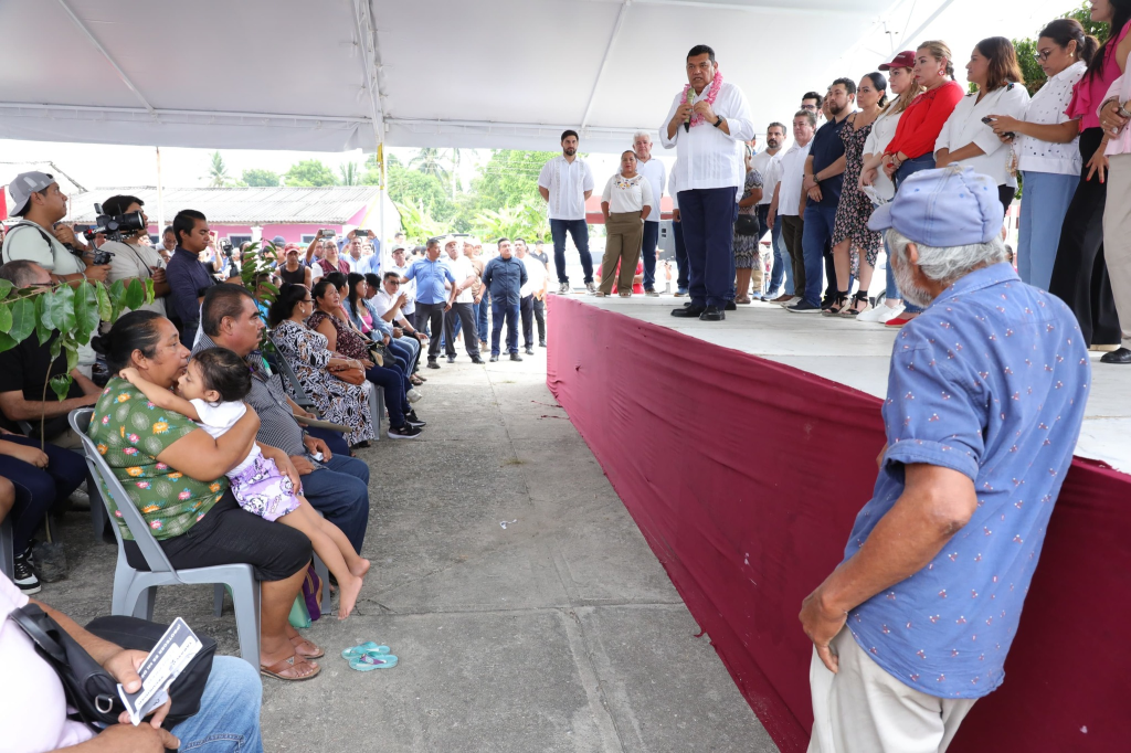 Más de 103 millones de pesos en obras para Jalpa de Méndez: Gobierno del Pueblo impulsa desarrollo en&nbsp;territorio