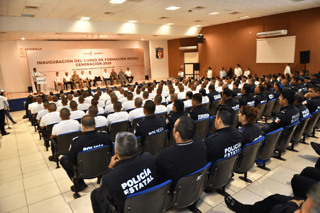 Inician formación 97 nuevos cadetes para Policía de Proximidad en&nbsp;Tabasco