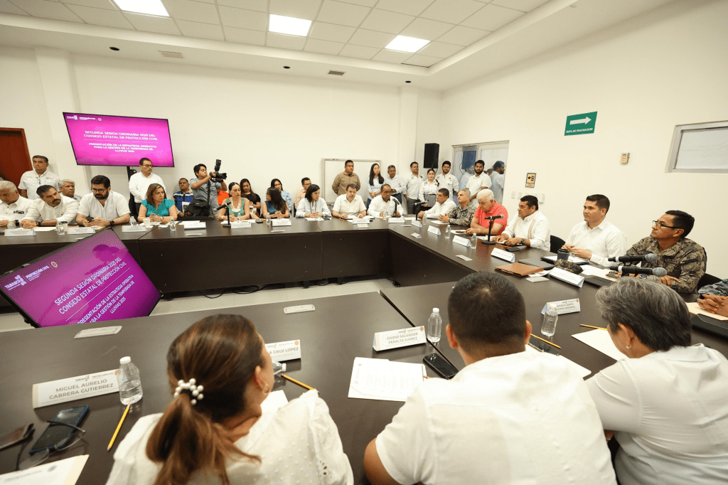 Tabasco instala Centro Estatal de Operaciones para emergencias y desastres&nbsp;naturales