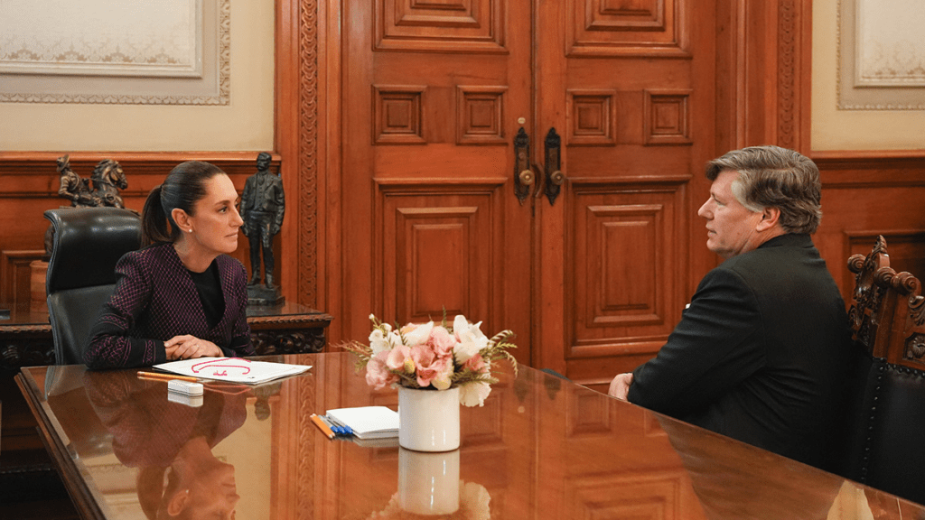 Sheinbaum le expresó a Landau su rechazo a redadas migratorias en&nbsp;EE.UU.