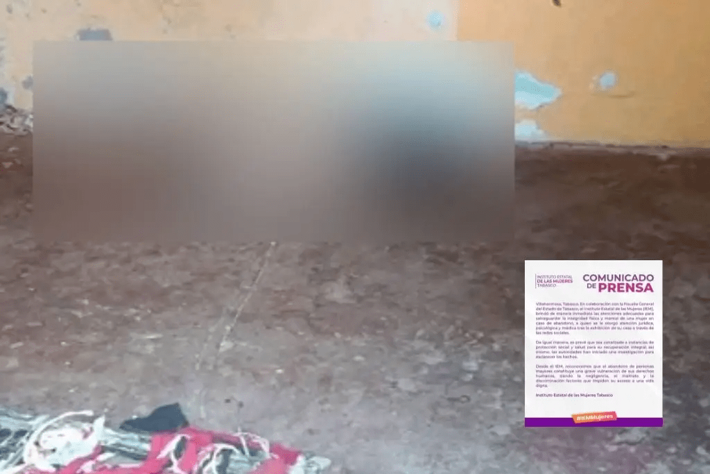 IEM y Fiscalía rescatan a mujer en estado de abandono en Centro; abren&nbsp;investigación