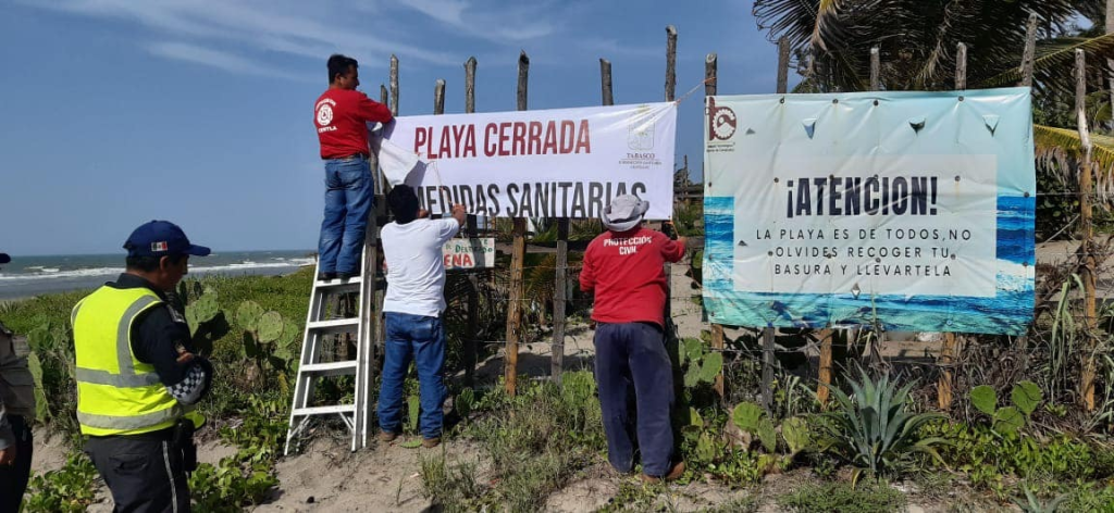Detectan presencia de Marea Roja en playas de Centla; autoridades exhortan a evitar su uso&nbsp;recreativo