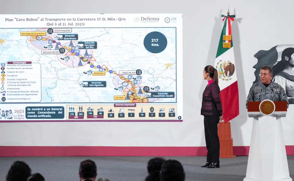 México presenta el plan ‘Cero Robos’ para reducir los asaltos en las&nbsp;carreteras