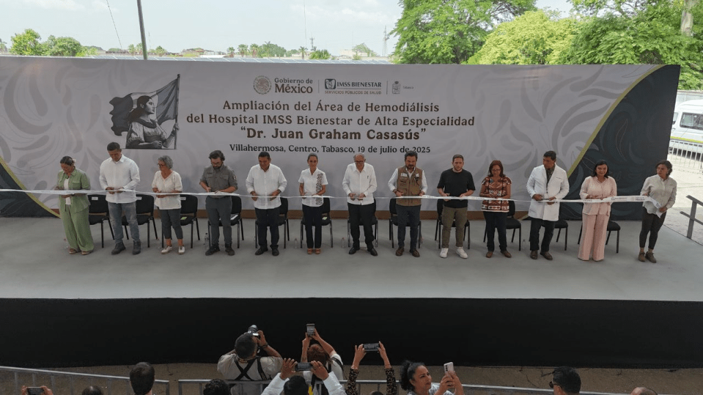 Claudia Sheinbaum anuncia inversión de más de 2 mil mdp para fortalecer el sistema de salud en&nbsp;Tabasco