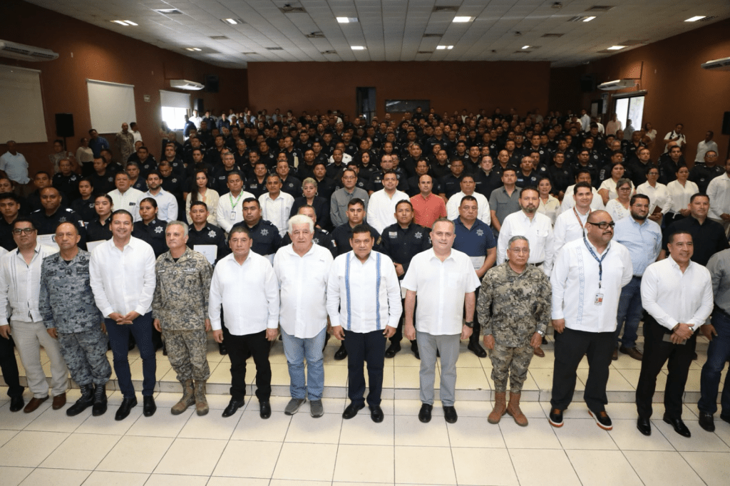 Profesionalización policial avanza en Tabasco con más de 2,600 elementos&nbsp;capacitados