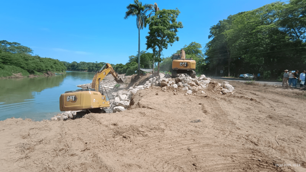 Inicia Conagua obra estratégica para contener erosión del río La Sierra en&nbsp;Jalapa
