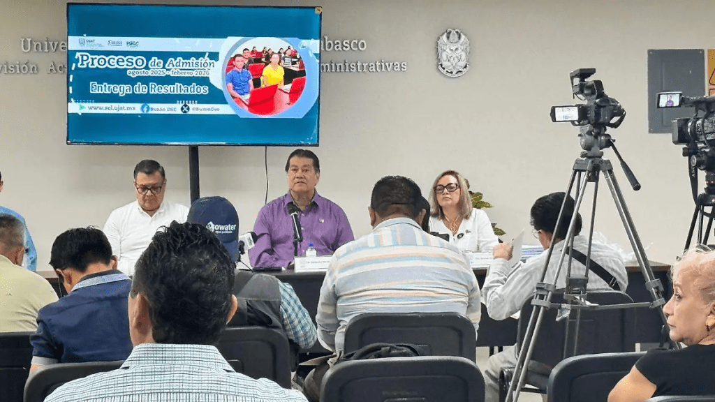 Acepta UJAT al 65% de aspirantes para el ciclo escolar agosto 2025 – febrero&nbsp;2026