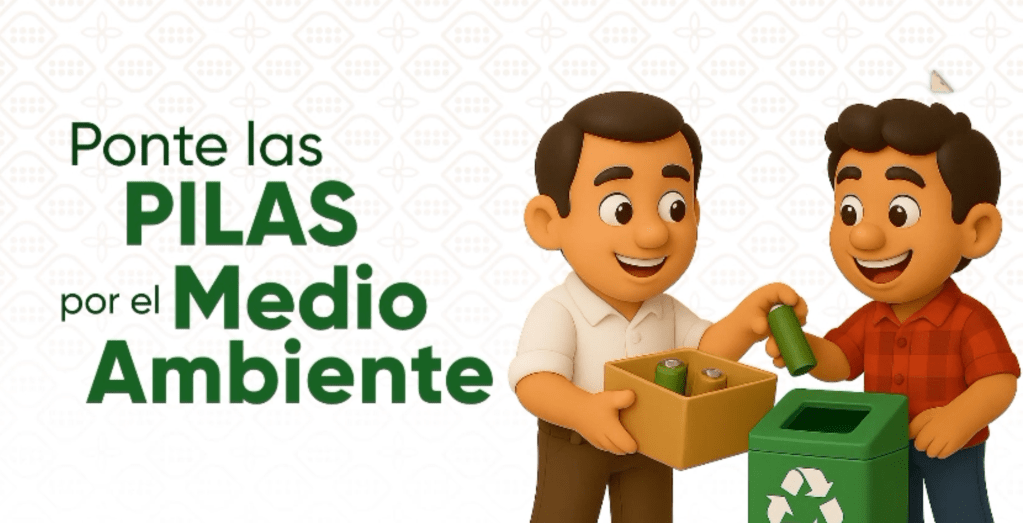 Arranca Reciclatón de Pilas Usadas 2025 en Tabasco; meta: 15&nbsp;toneladas
