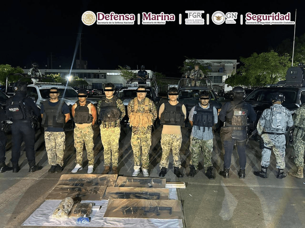 Cae célula criminal en Comalcalco: seis detenidos y arsenal asegurado en operativo&nbsp;coordinado