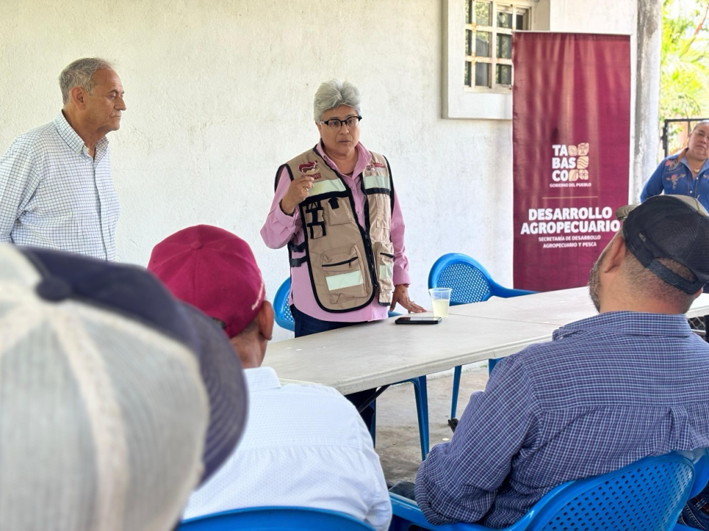 Luisa Cámara constata avances de ganadería regenerativa en&nbsp;Macuspana