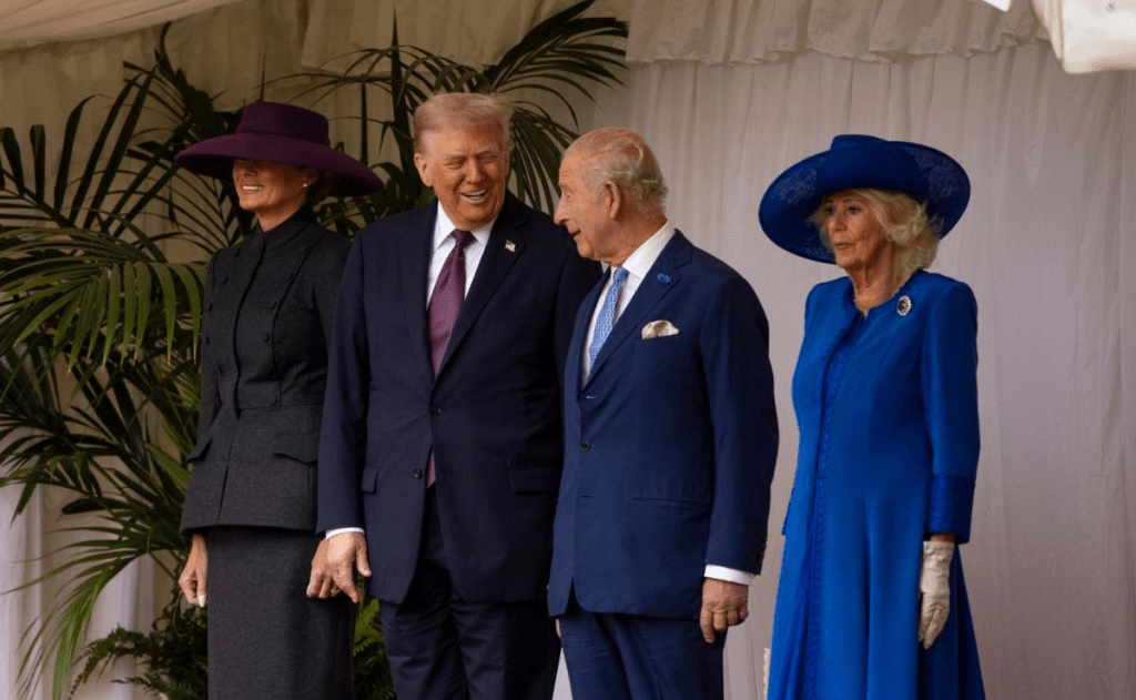 Rey Carlos III recibe a Trump por visita de Estado; intercambian regalos y visitan tumba de Isabel&nbsp;II