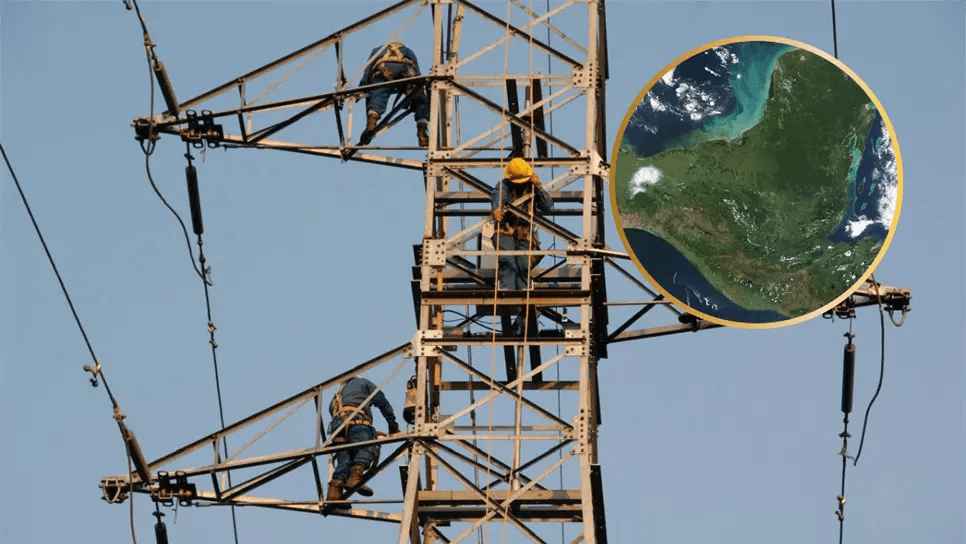 CFE restablece servicio eléctrico en la Península de Yucatán tras apagón&nbsp;masivo