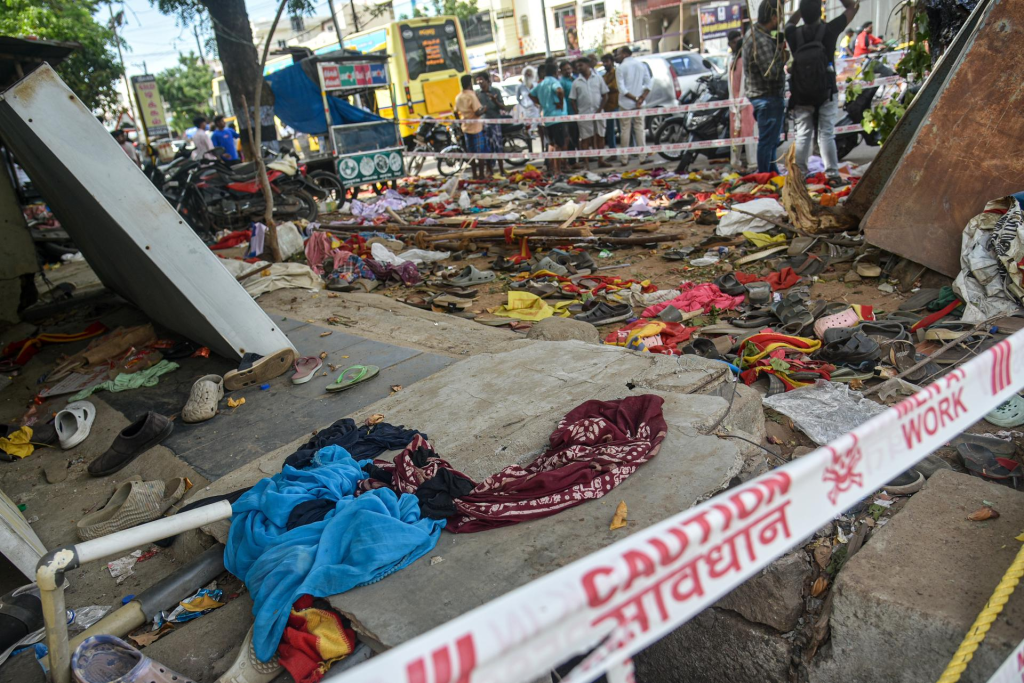 Estampida durante mitin político en India deja 40&nbsp;muertos