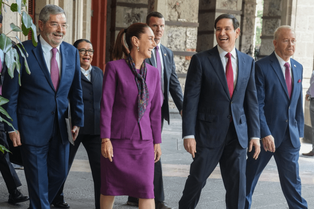 “Resultado es bueno para el país”: Sheinbaum tras encuentro con Marco&nbsp;Rubio