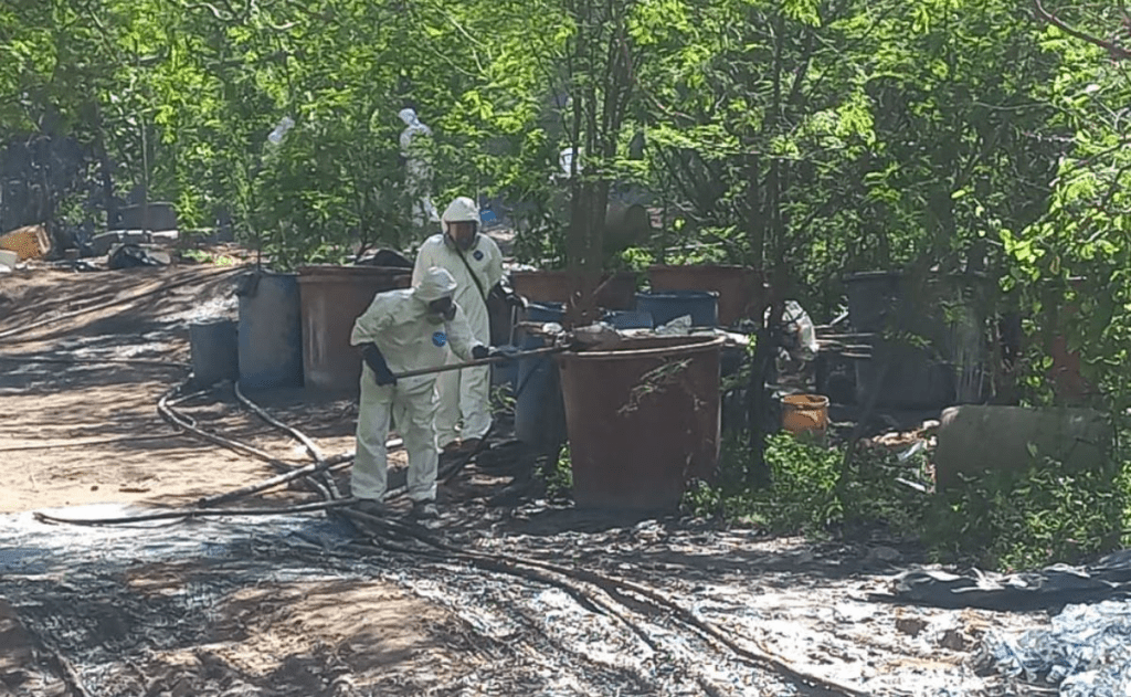 Desmantelan laboratorios clandestinos y aseguran 21 toneladas de metanfetamina en&nbsp;Durango