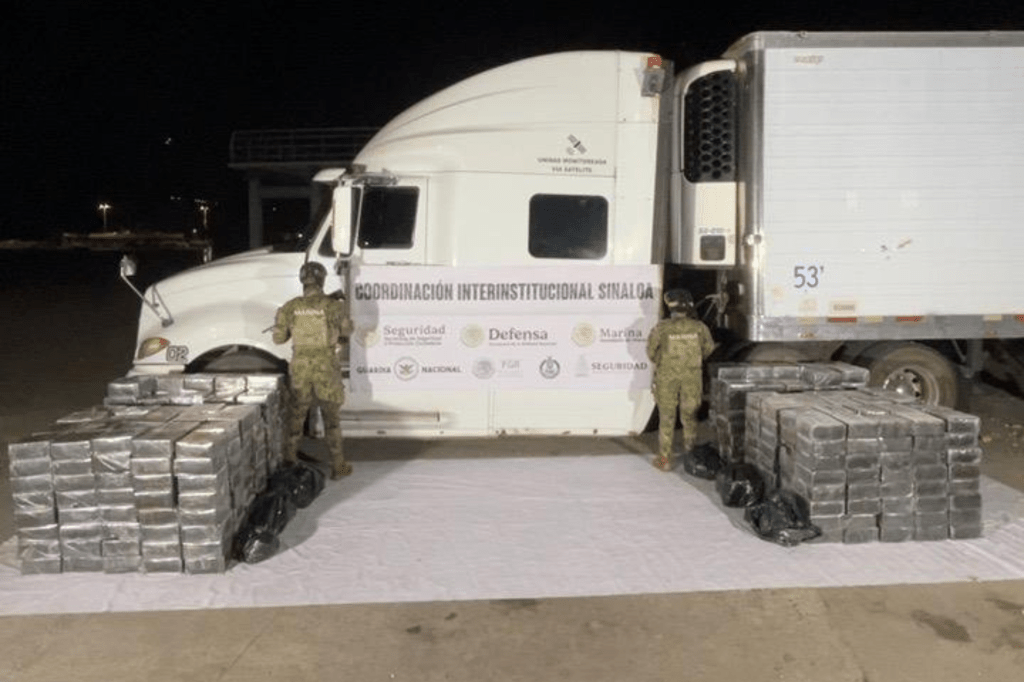 Aseguran 1.5 toneladas de metanfetamina en Mazatlán,&nbsp;Sinaloa