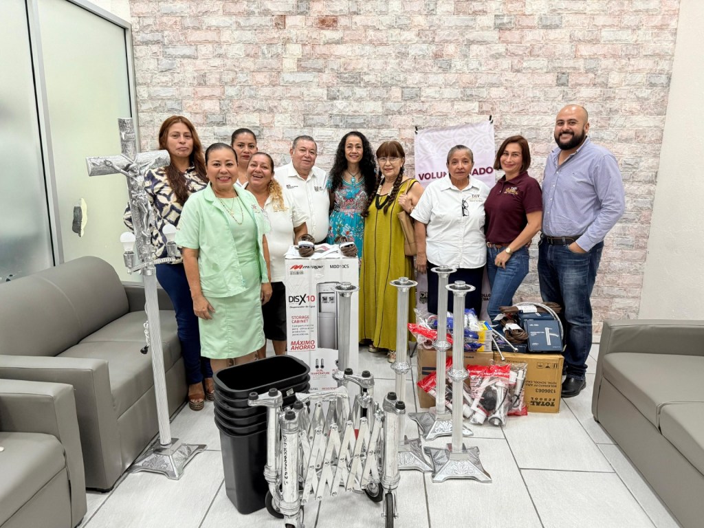 DIF Tabasco fortalece servicios funerarios con nuevo equipamiento donado por voluntariado de la&nbsp;Sedap