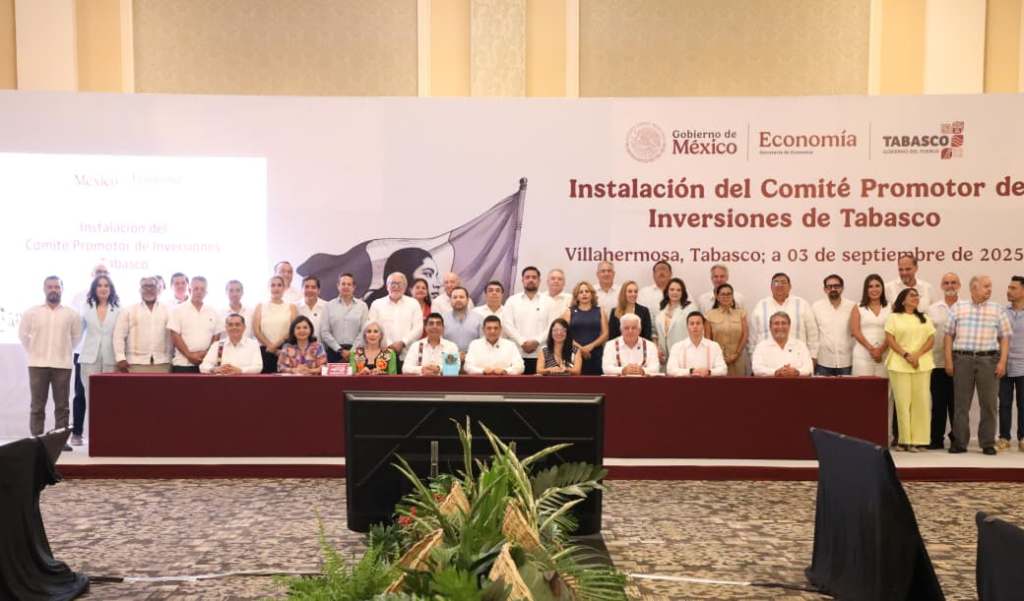 Tabasco atrae inversiones por más de 1,200 millones de pesos: se instala Comité Promotor de&nbsp;Inversiones