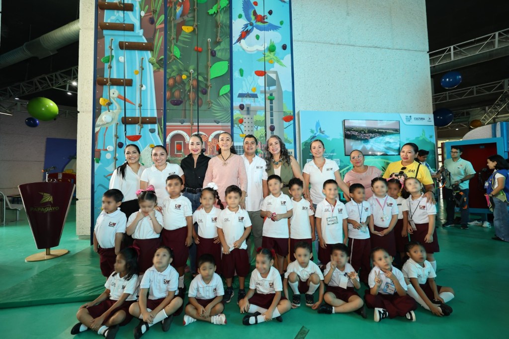 Inauguran en Tabasco la nueva atracción “Los Muros: Escala y Descubre” en el Museo Interactivo&nbsp;Papagayo