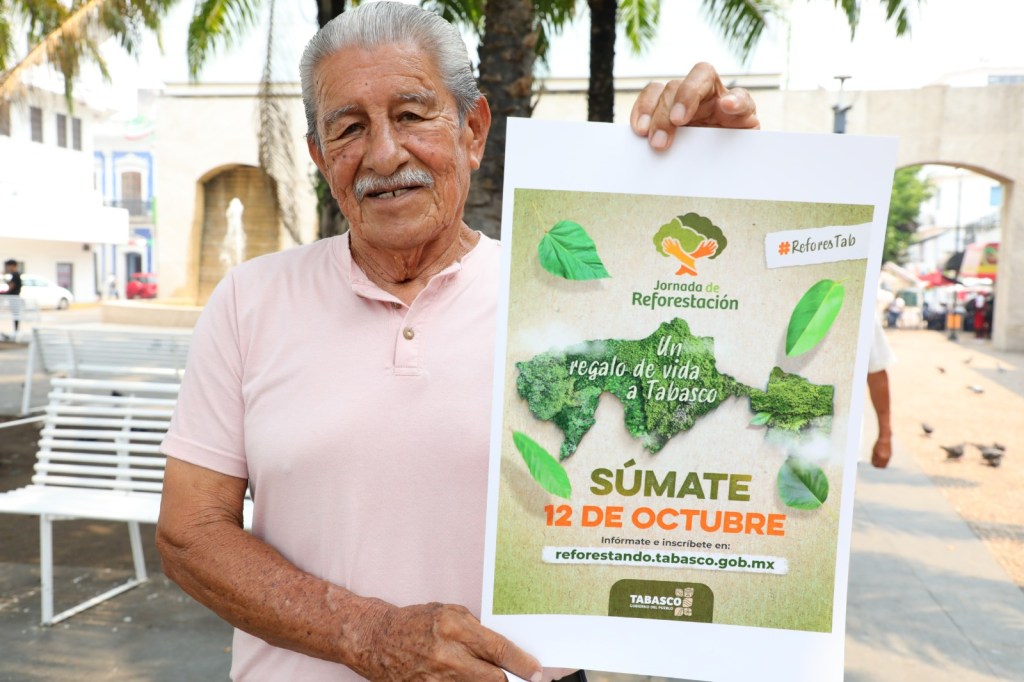 Ciudadanía respalda Jornada de Reforestación 2025 en Tabasco: “Los árboles son&nbsp;vida”