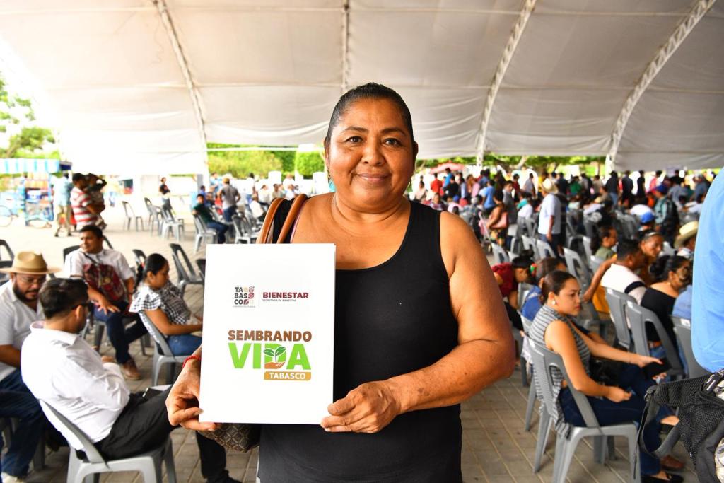 Cumple Tabasco meta de 20 mil nuevos beneficiarios en Sembrando Vida&nbsp;2025