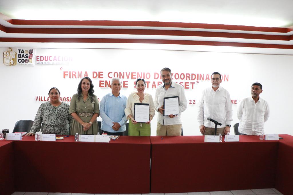 Tabasco fortalece la educación inicial con convenio entre SETAB e&nbsp;ISSET