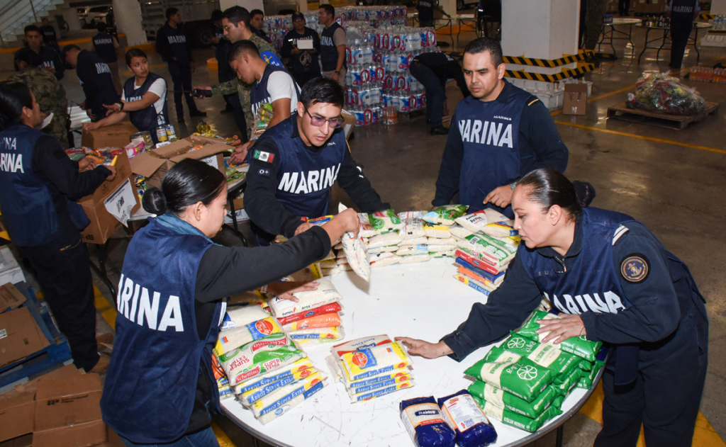 Semar refuerza distribución de ayuda humanitaria a municipios afectados por&nbsp;lluvias