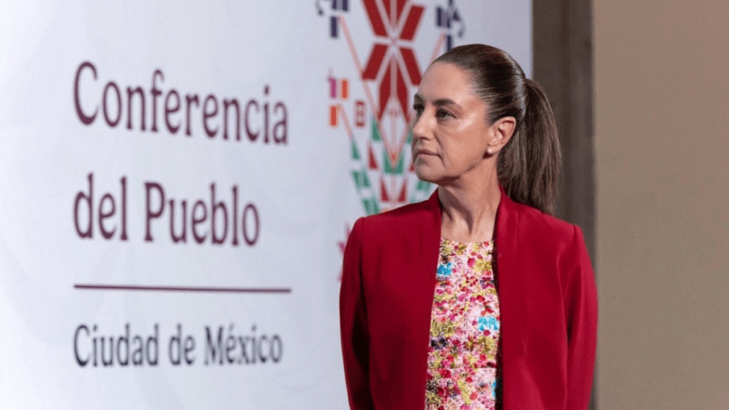 «Hablamos esencialmente de lo comercial”: Sheinbaum revela conversación con Trump el sábado 