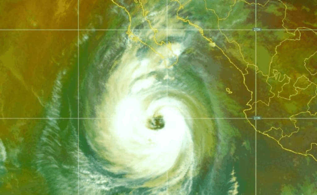 Sheinbaum alerta peligrosidad del huracán ‘Priscilla’; sería categoría&nbsp;3