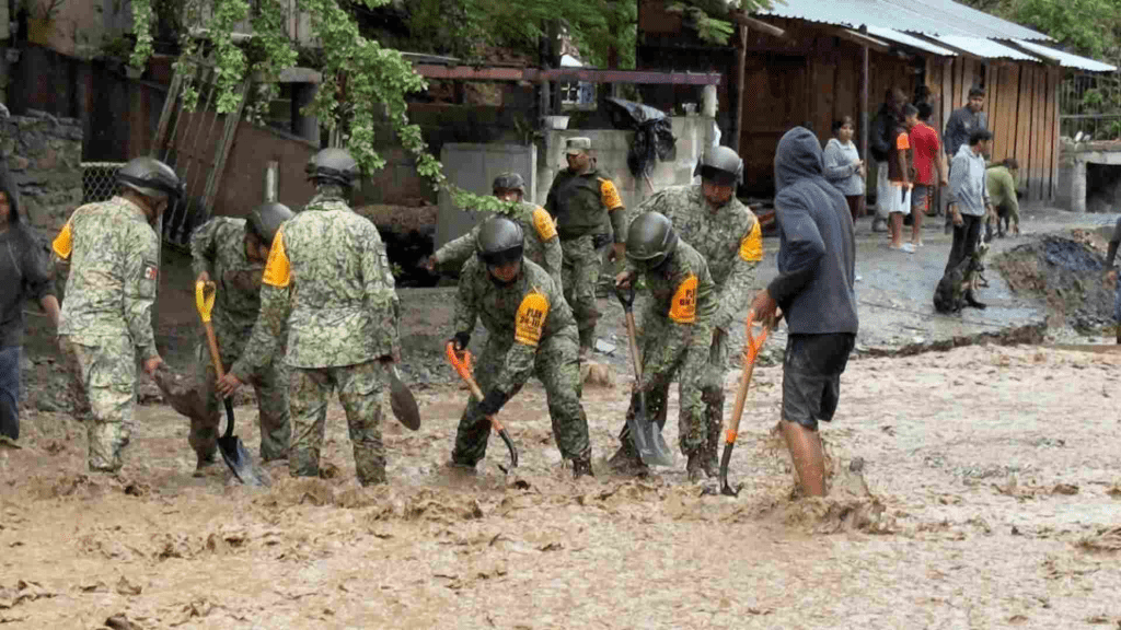 Ejército y Guardia Nacional activan Plan DN-III-E por lluvias en siete&nbsp;estados