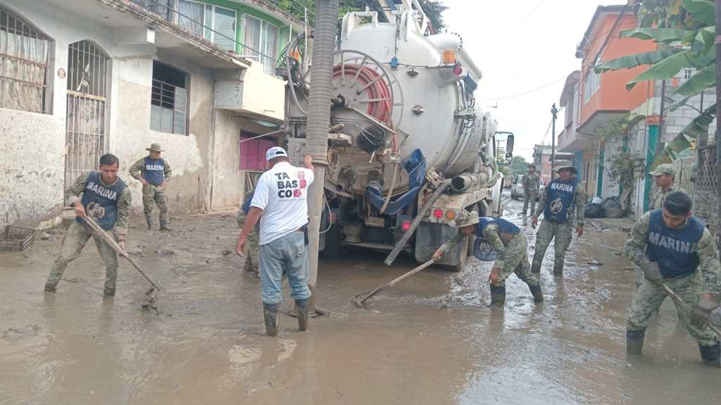 Tabasco brinda apoyo a Veracruz tras desbordamientos de ríos Tuxpan y&nbsp;Cazones