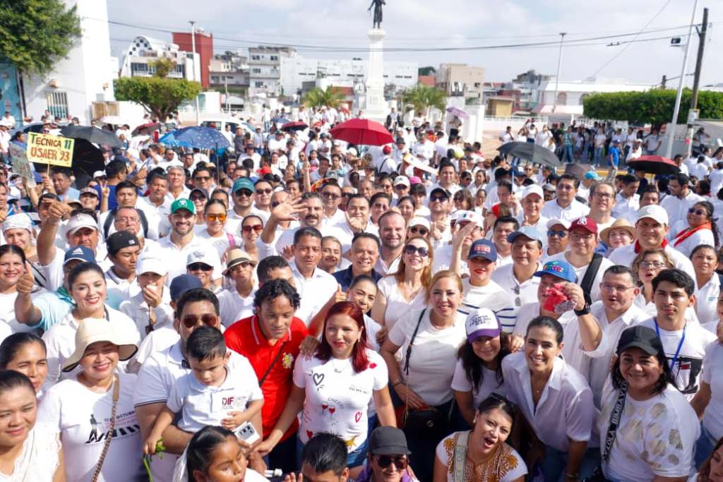 Más de mil personas participan en Caminata Inclusiva por la Discapacidad Visual en&nbsp;Tabasco