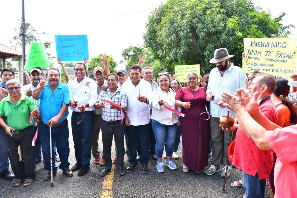 Javier May impulsa obras por más de 127 millones de pesos en Centla para fortalecer el bienestar y la infraestructura&nbsp;pública