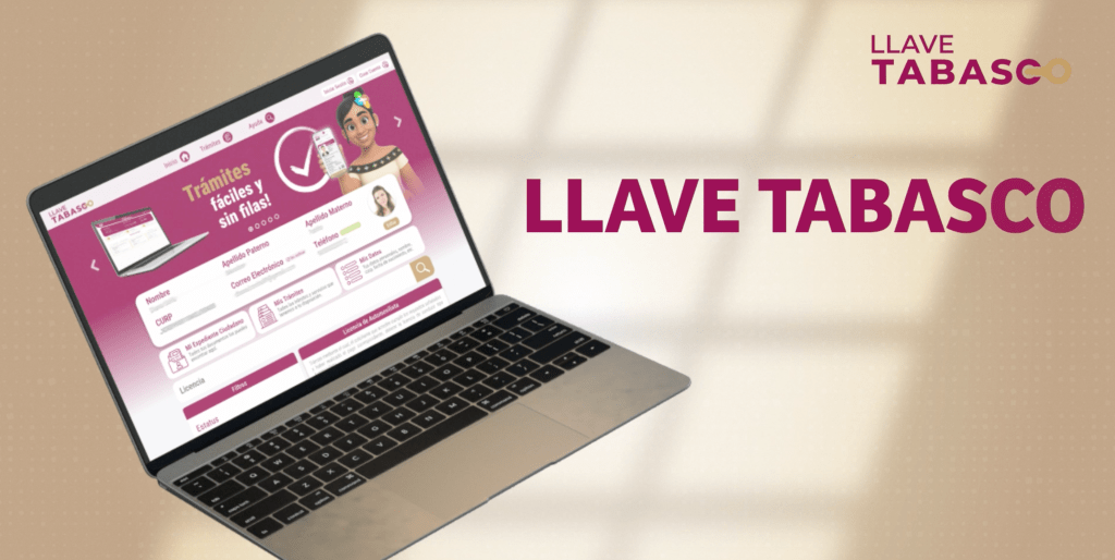 Llave Tabasco moderniza la forma de hacer trámites en&nbsp;Tabasco