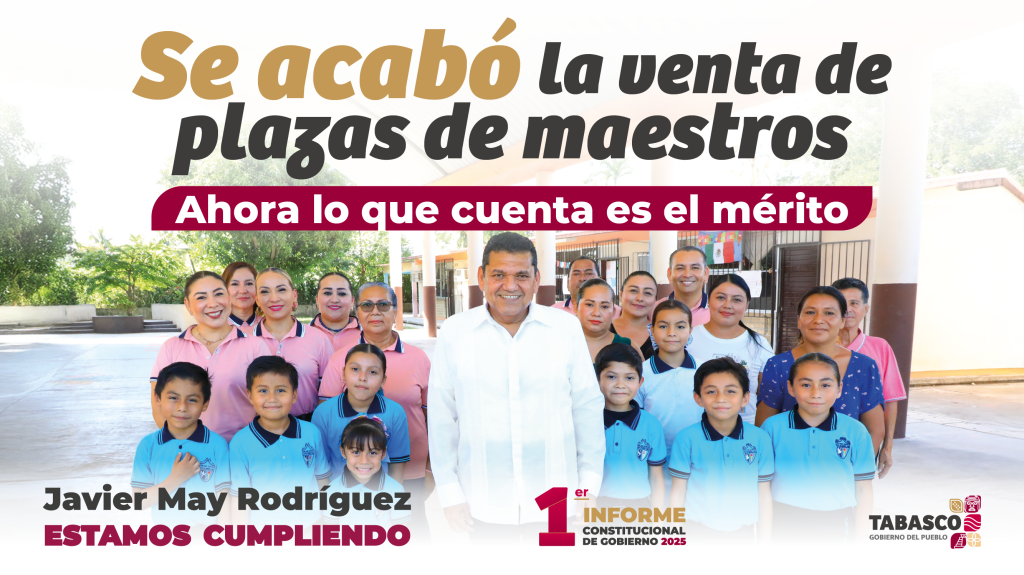 Javier May presentará su Primer Informe de Gobierno con avances en materia&nbsp;educativa