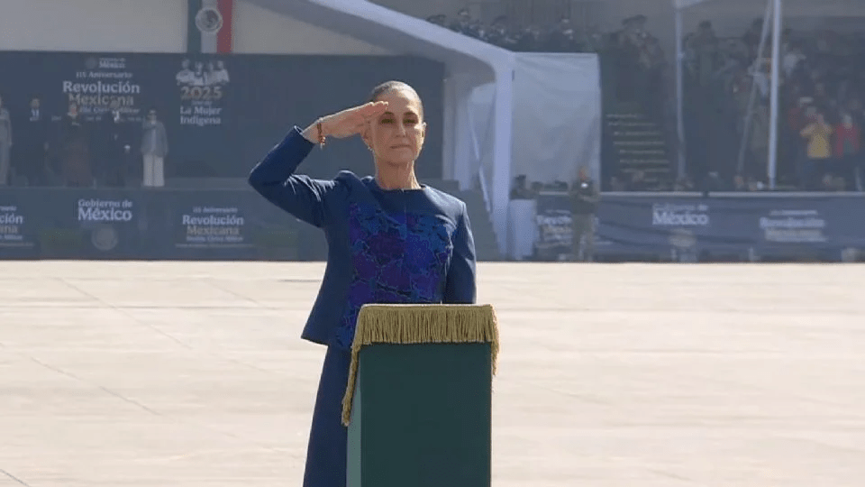 Sheinbaum encabeza su segundo desfile de la Revolución bajo la sombra de las&nbsp;protestas