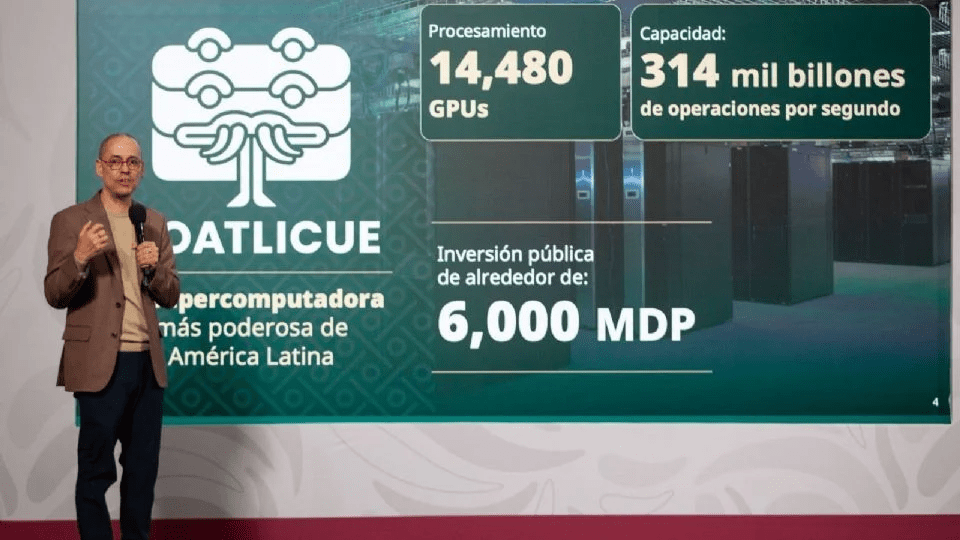 México construirá “Coatlicue”, la supercomputadora pública más poderosa de&nbsp;Latinoamérica