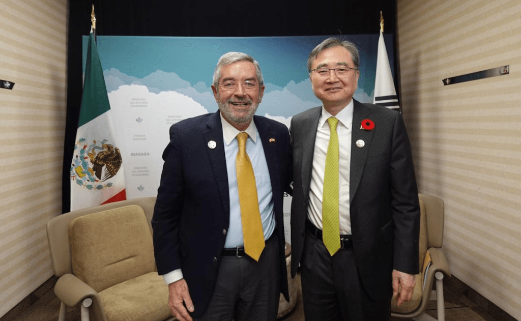 México y Corea del Sur abordan comercio, inversión y APEC&nbsp;2028