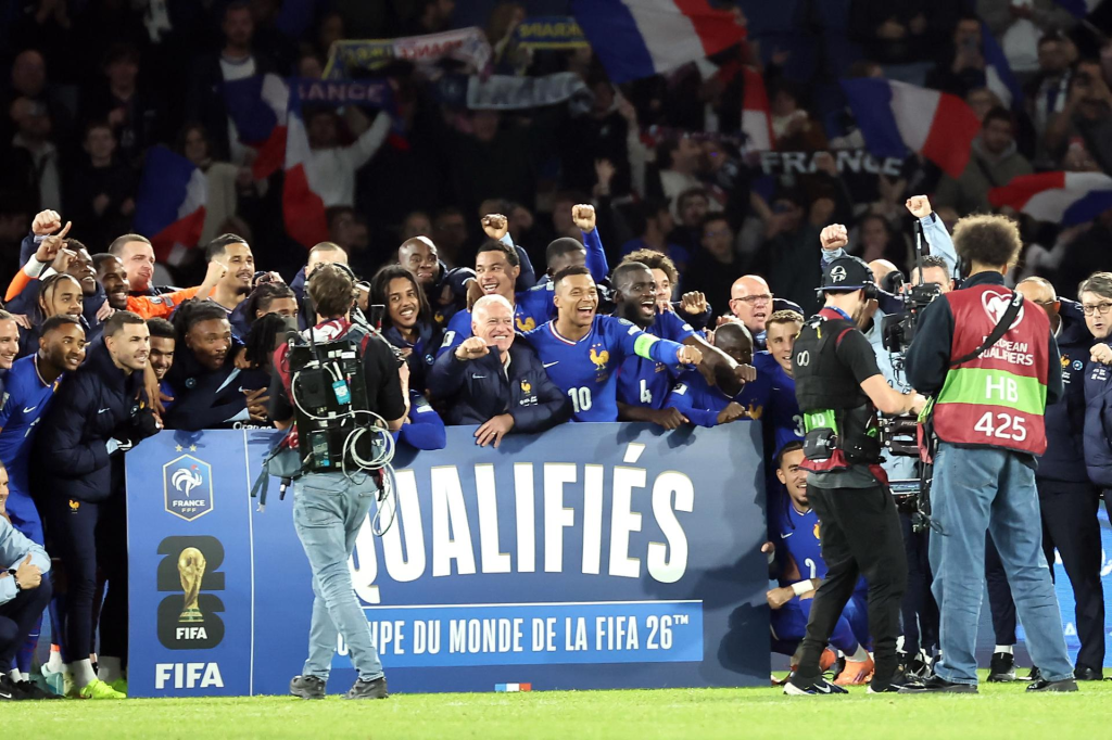 4-0. Francia, clasificada para el Mundial de 2026 tras golear en casa a&nbsp;Ucrania