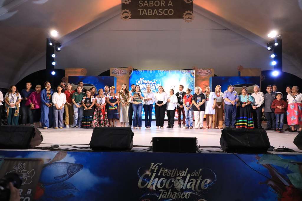 Concluye con éxito la 14ª edición del Festival del Chocolate en&nbsp;Tabasco