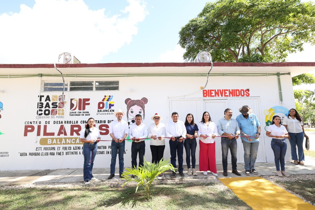 Inauguran Centro de Desarrollo Comunitario DIF Pilares en&nbsp;Balancán
