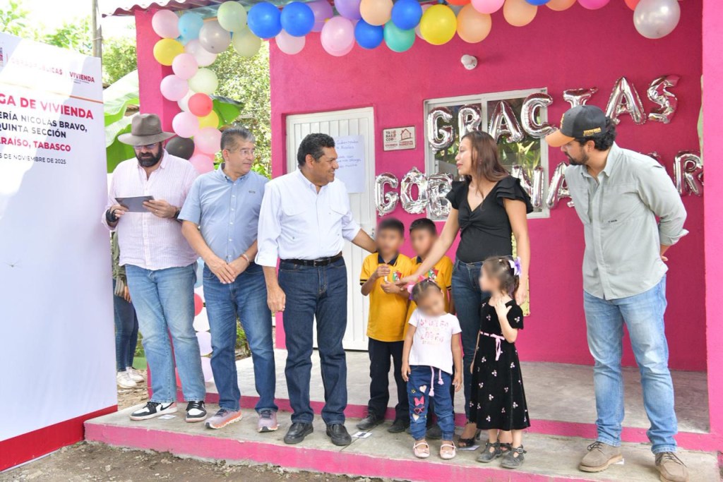 Gobierno de Tabasco entrega 55 viviendas en Paraíso y supervisa construcción de 944 más en&nbsp;Cunduacán