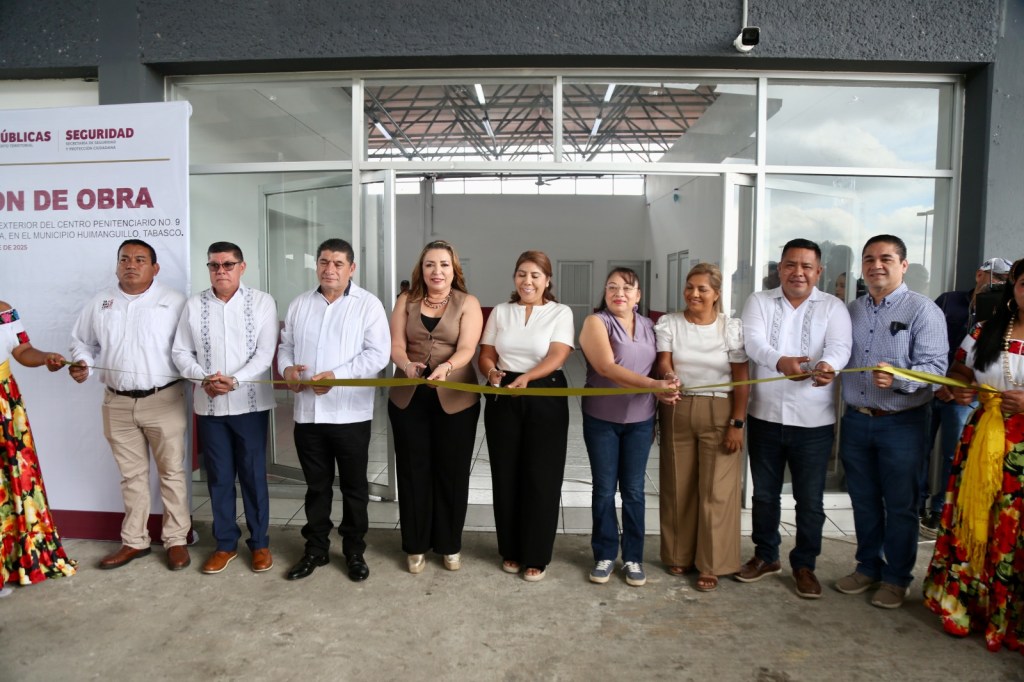 Tabasco entrega rehabilitación integral del Centro Penitenciario No. 9 en Huimanguillo; invierten 250&nbsp;mdp