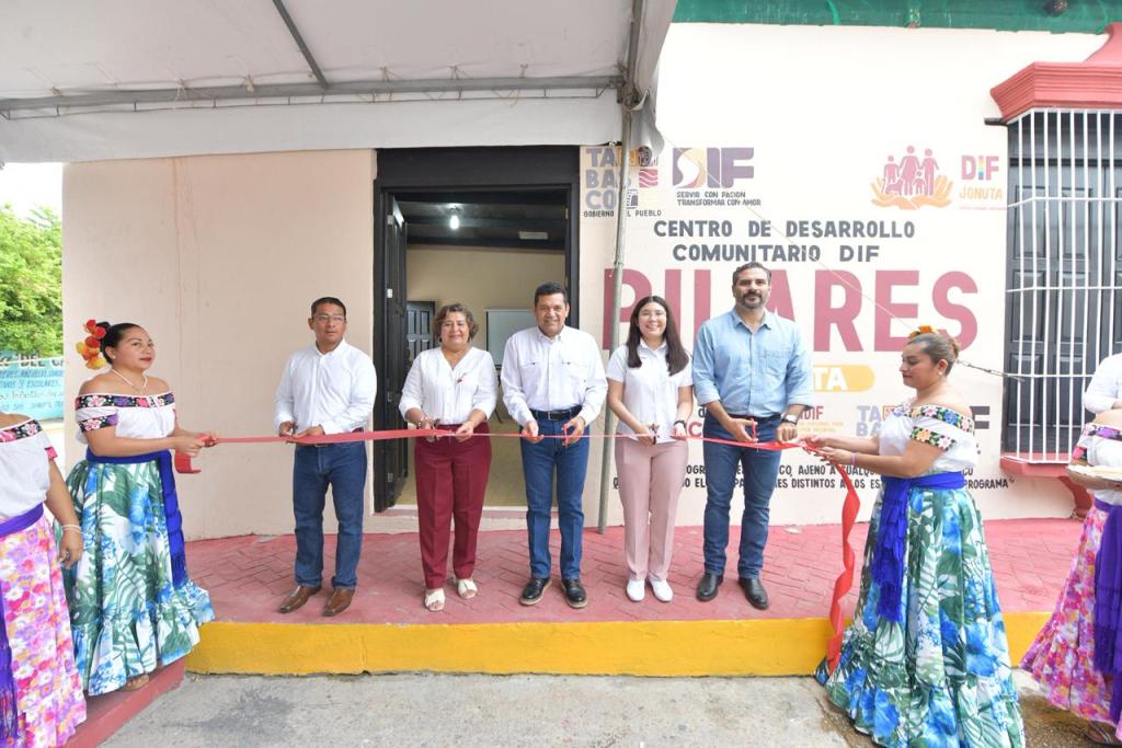Javier May inaugura en Jonuta el cuarto Centro DIF Pilares para fortalecer el tejido social en&nbsp;Tabasco