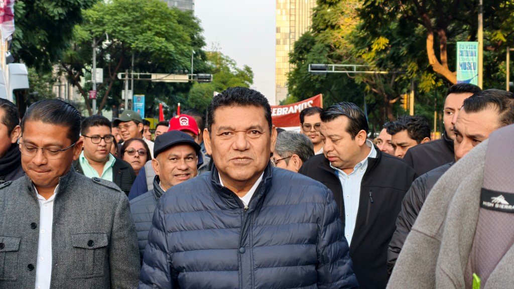 Javier May destaca avances de la transformación durante concentración en el&nbsp;Zócalo