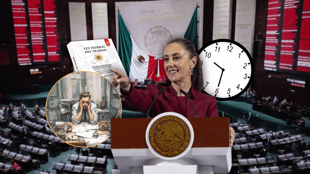 Gobierno de Sheinbaum presenta iniciativa para reducir jornada laboral a 40 horas; entraría en vigor de forma gradual hasta&nbsp;2030